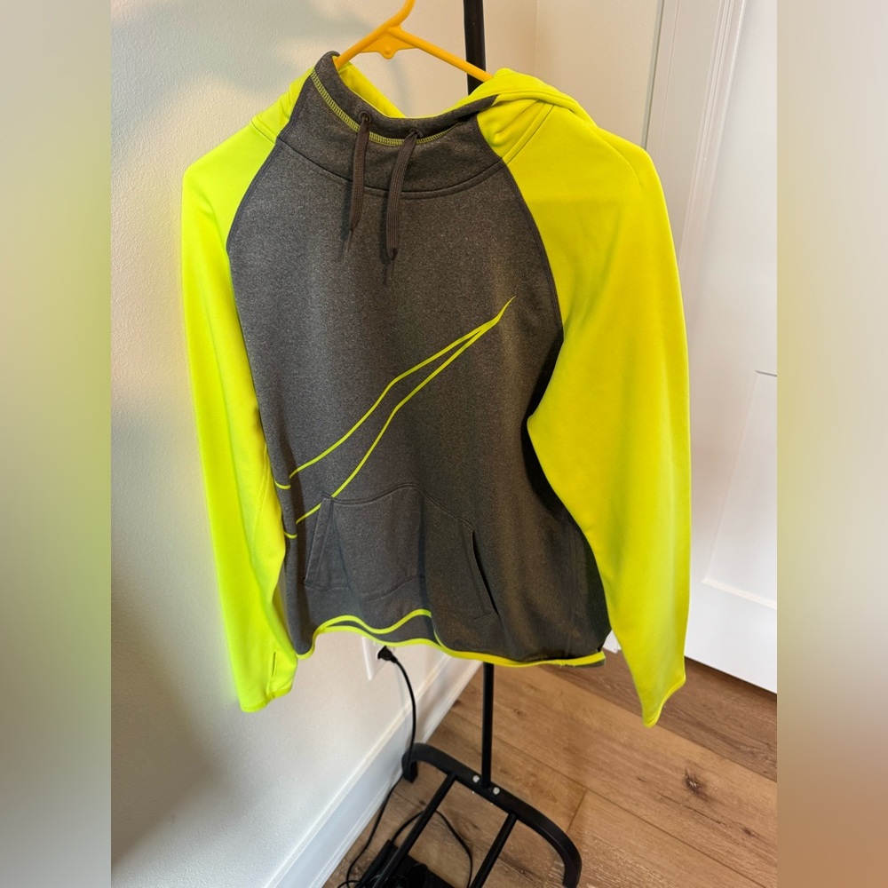 MENS NIKE HOODIE SWEATSHIRT SIZE LARGE DRI FIT